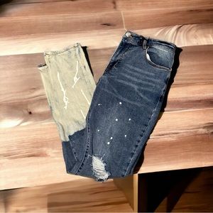 Fashion Nova Ripped Skinny Jeans - Trendy Design - New with Tags